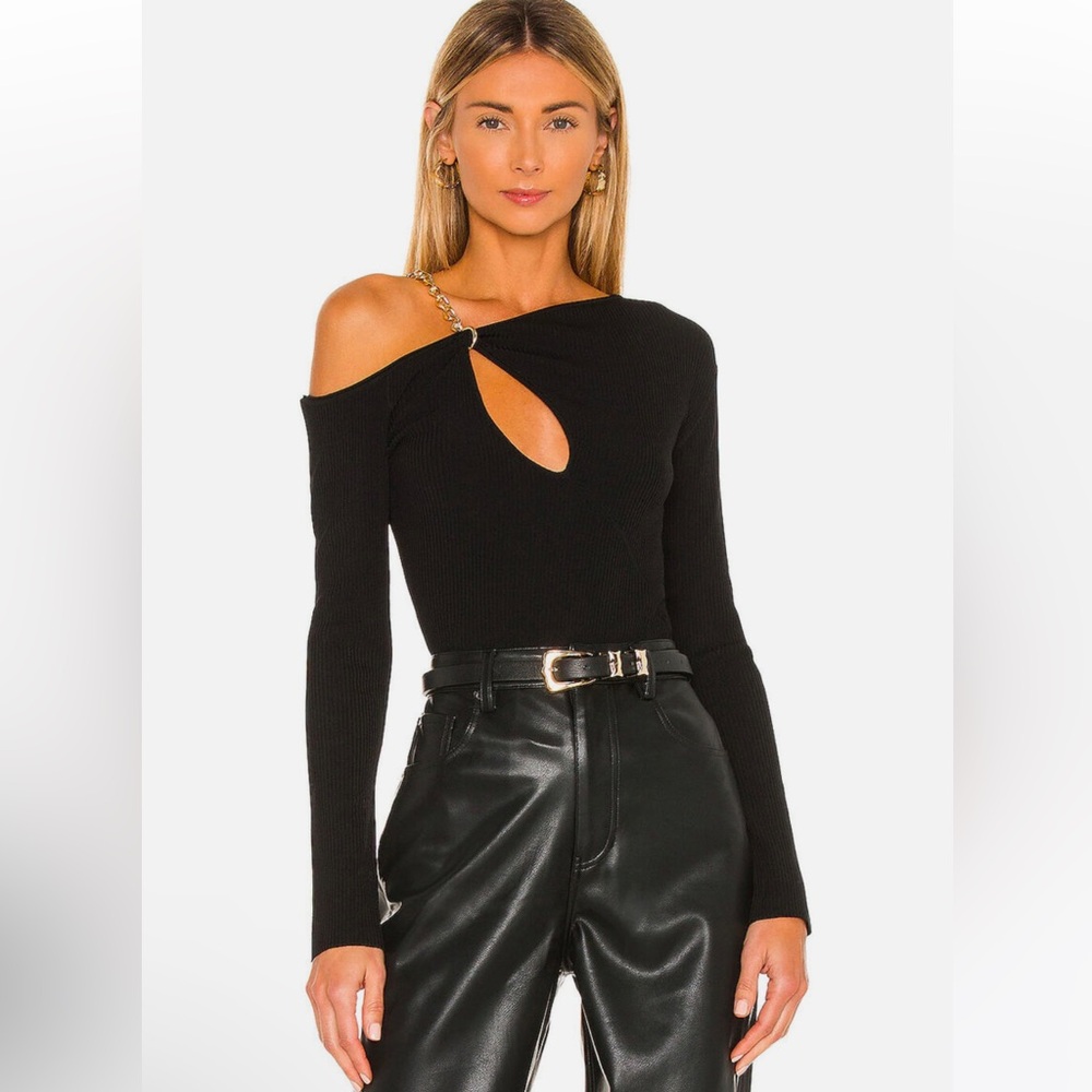 Nicholas Paloma Top in Black